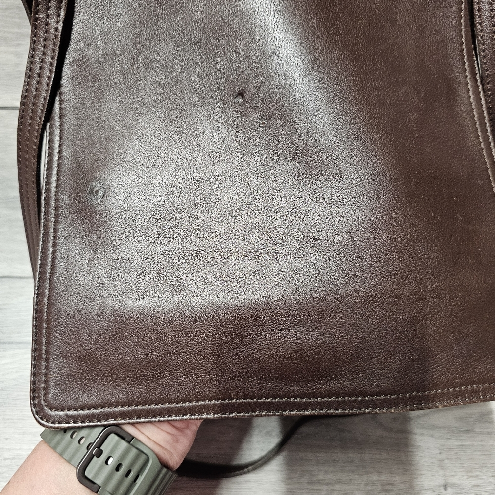 Coach Bags Monterey Brown Leather Flap Crossbody Bag Vintage Crossbody - Picture 13 of 13